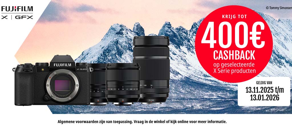 Fujifilm X Winter Cashback