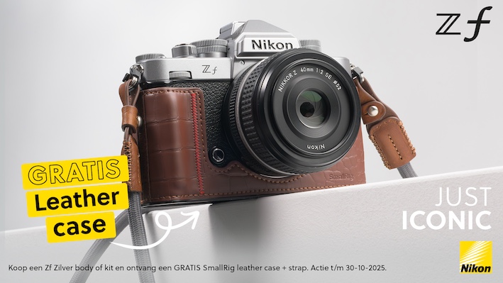 Nikon Z F zilver promotie